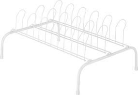 img 4 attached to 👞 9 Pair Whitmor Floor Shoe Rack