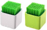 🧺 efficient dual-use silicone laundry brush set for clothes, underwear, and shoes logo