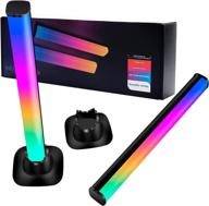 🌈 enhance your environment with heypork rgbic smart light bars: scene modes, music modes & bluetooth connectivity for tv, movies, pc and room decoration логотип