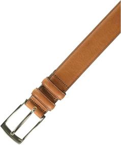 img 2 attached to 👔 Premium Florsheim Italian Leather Single Stitched Men's Accessories and Belts