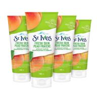 revitalize your skin with st. ives fresh skin face scrub 🍊 - apricot exfoliating face wash with natural exfoliants (6 oz, 4 count) logo