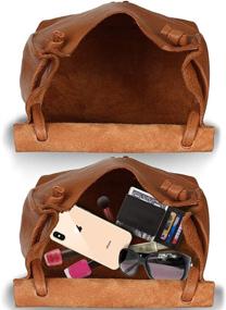 img 1 attached to 👜 Стильная кожаная сумка через плечо с бахромой для женщин - модная бохо-сумка с кисточкой - идеальная сумка для путешествий