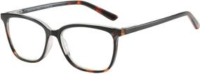 img 4 attached to ZENOTTIC Stylish Leopard Anti Blue Light Glasses: Block Eyestrain, Protect Women's Eyes