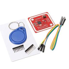 img 4 attached to 🔑 HiLetgo PN532 NFC NXP RFID Модуль V3 Kit: Считыватель ближней связи для Arduino Raspberry Pi DIY смартфона с белой картой S50 ключа