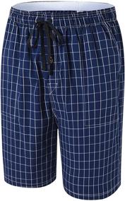 img 3 attached to 👖 JINSHI Pajama Sleep Cargo Lounge: Stylish and Comfortable Men's Clothing in Sleep & Lounge