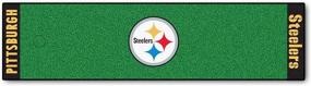img 4 attached to FANMATS Pittsburgh Steelers Nylon Putting