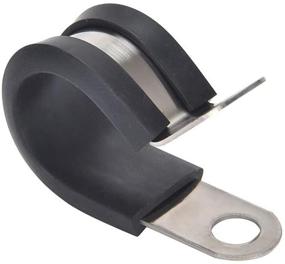 img 3 attached to 🔧 Solarson 20 Pack: Stainless Steel Cable Clamp for Tube and Wire Cord Installation