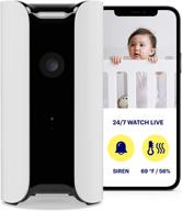 🏠 canary pro indoor home security camera with premium service (includes 1 year free) 90db siren, climate monitor, 2-way talk, 30-day video history, motion detection, 1080p hd, alexa & google compatible, baby monitor, white (can100uswt) logo