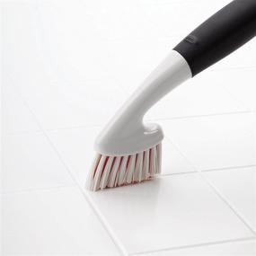 img 2 attached to Spotless Success with OXO Good Grips Grout Brush: Eliminate Grime with Ease!