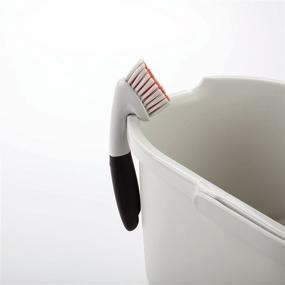 img 1 attached to Spotless Success with OXO Good Grips Grout Brush: Eliminate Grime with Ease!