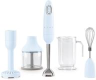 🌸 stunning smeg hbf02pbus hand blender: one-size pastel blue beauty логотип