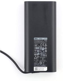 img 3 attached to Dell XPS 15 & Precision M3800 Genuine 130W Slim Power AC Adapter - High-Quality Charger for 9530, 9550, 9560, 9570, 5510, 5520, 5530 Laptops (HA130PM130/DA130PM130)