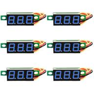 dafurui 6pcs（blue）mini digital voltmeter three line measuring & layout tools logo