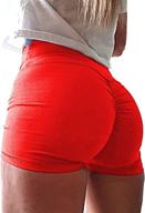 seasum women sports short booty lingerie: sexy gym running outfit logo