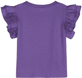 img 2 attached to 👕 A&amp;J DESIGN Toddler Girl Heavyweight Ruffle T-Shirts