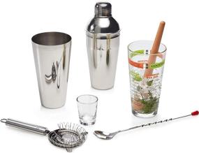 img 2 attached to Optimized Libbey Mixologist 9 Piece Cocktail Set