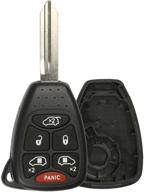 🔑 keylessoption replacement case for m3n5wy72xx keyless entry remote control car key fob logo