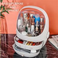 💄 ethin makeup organizer: stylish double-sided opening waterproof box for cosmetics & skincare logo