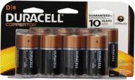 🔋 duracell coppertop d alkaline batteries 8-pack x 2 logo