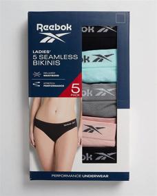 img 3 attached to Reebok Womens Underwear Seamless Bikini Women's Clothing and Lingerie, Sleep & Lounge