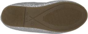 img 1 attached to 👠 Carter's Bigbow5 Silver Ballet Toddler Girls' Shoes