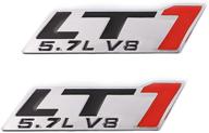 replacement chevrolet corvette tailgate decorative logo