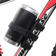 🚲 portable bike yeti bottle mount holder by wassers - adjustable strap attachment accessory bar rail for most yeti rambler and tumbler bottles логотип