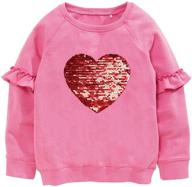 👕 toddlers' crewneck hoodies: long sleeve sweatshirts with collage t-shirts design & kids pullover tops logo