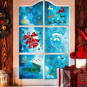 img 1 attached to Christmas Painting Template Reusable Decoration