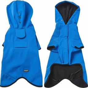 img 3 attached to 🐶 2021 New Blueberry Pet Waterproof Dog Softshell Jacket - Hooded Raincoat and Windbreaker in 2 Colors