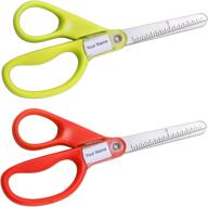 🔪 stanley guppy 5-inch blunt tip kids scissors, assorted colors - pack of 2: fun, safe & durable crafting scissors for children - sci5bt-2pk logo