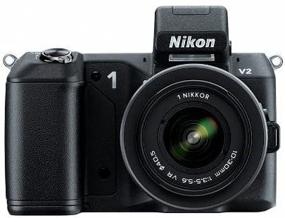 img 1 attached to 📷 Nikon 1 V2 14.2 MP HD Digital Camera (Black) - Body Only