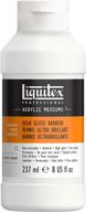 liquitex high gloss varnish 8oz: enhance and protect 🎨 your artwork with this 8 fl oz pack of 1 logo