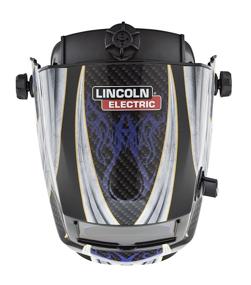 img 2 attached to 🔴 Lincoln Electric K3320-2 Eliminator Variable Shade 7-13 ADF Helmet, Large Capacity, Polycarbonate Construction, Dimensions: 11.12 x 10.25 x 11.87 inches, Black