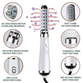 img 3 attached to Volumizer Многофункциональное вращающееся выпрямление Anti Scald