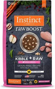 img 4 attached to Grain Free Small Breed Dry Dog Food with Natural Freeze Dried Raw Dog Food – Instinct Raw Boost, High Protein Kibble