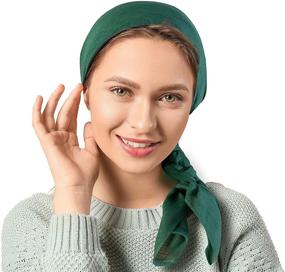 img 1 attached to 🧣 Atara Large Head Wrap Scarf - Women's Fashion Accessories for Scarves & Wraps