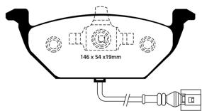 img 1 attached to Тормоза EBC DP21329 Greenstuff Sport