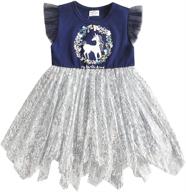 👗 dxton children's summer birthday dresses - girls' clothing dresses logo