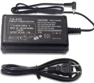 compact adapter compatible charger camcorder logo