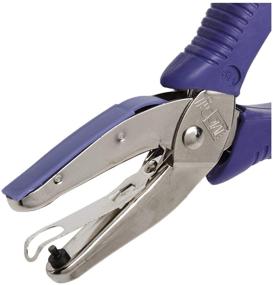img 2 attached to McGill 2-Inch Reach Hole Punch with 1/8 Inch Round Punchline, Chrome/Purple (MCG52400C)