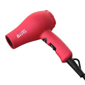 img 3 attached to 💗 Compact Ceramic Ionic Hair Dryer for Traveling in RV - Lightweight 1000W Mini Blow Dryer with 2 Speed Settings and Concentrator - Pink Color