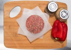 img 1 attached to 🍔 250 Non-Stick Wax Paper Squares for Hamburger Patty - 6" x 6" Sheets