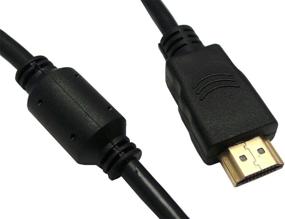 img 4 attached to 🔌 Кабель HDMI высокой скорости 50 футов для PS4, ПК, HDTV - покрытие золотом, поддержка 3D и Ethernet, аудио возврат - CableVantage