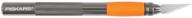 🔪 fiskars 167110-1001 heavy duty craft knife - 8 inch, orange original version - top quality tool! logo