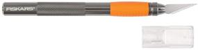 img 3 attached to 🔪 Fiskars 167110-1001 Heavy Duty Craft Knife - 8 Inch, Orange Original Version - Top Quality Tool!
