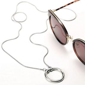 img 1 attached to JOJOPANDA Necklace Sunglasses Stainless Polishing
