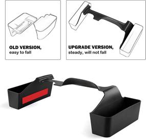 img 3 attached to 🚗 Семь Спарта Трей для Jeep Wrangler JK/JKU 2011-2017 - Удобный ящик для хранения передач с клеевой лентой