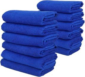 img 4 attached to MrTowels Premium Multi Color Microfiber Cleaning