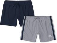 2-pack toddler boys performance basketball shorts by the children's place logo